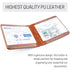 CANOPUS Car Registration and Insurance Holder, Magnetic Closure, Embossed Card Document Holder, Vehicle Glove Box Organizer, Wallet for Auto, SUV, Motorcycle, Truck, Waterproof